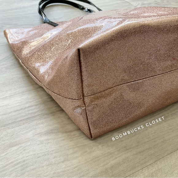Kate Spade Rose Gold Glitter Tote Bag NWOT - Picture 15 of 16